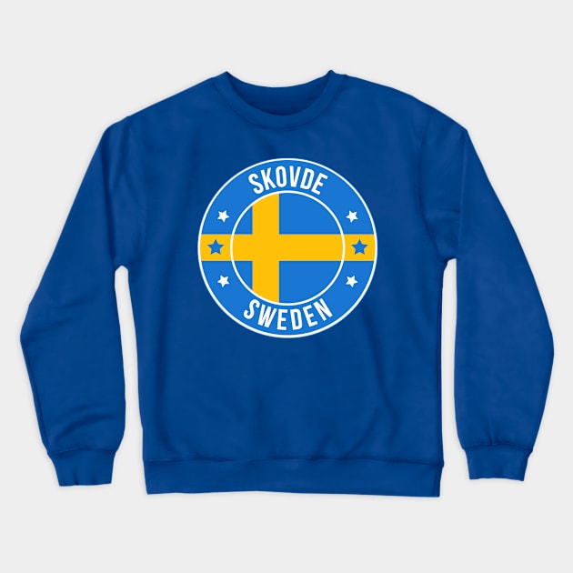 Skovde Crewneck Sweatshirt by CityVibesDesigns